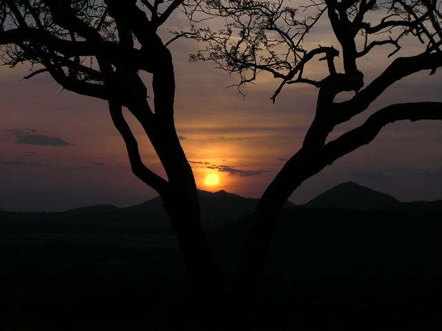 Sunset Tsavo Sunset Tsavo